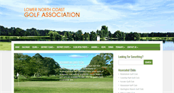 Desktop Screenshot of lncgolf.com.au